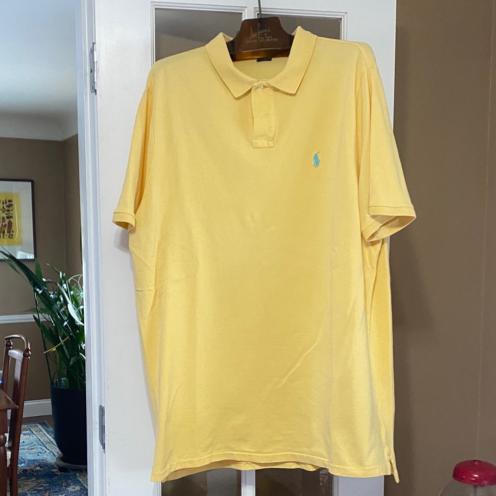 Polo by Ralph Lauren Light Yellow Polo Shirt